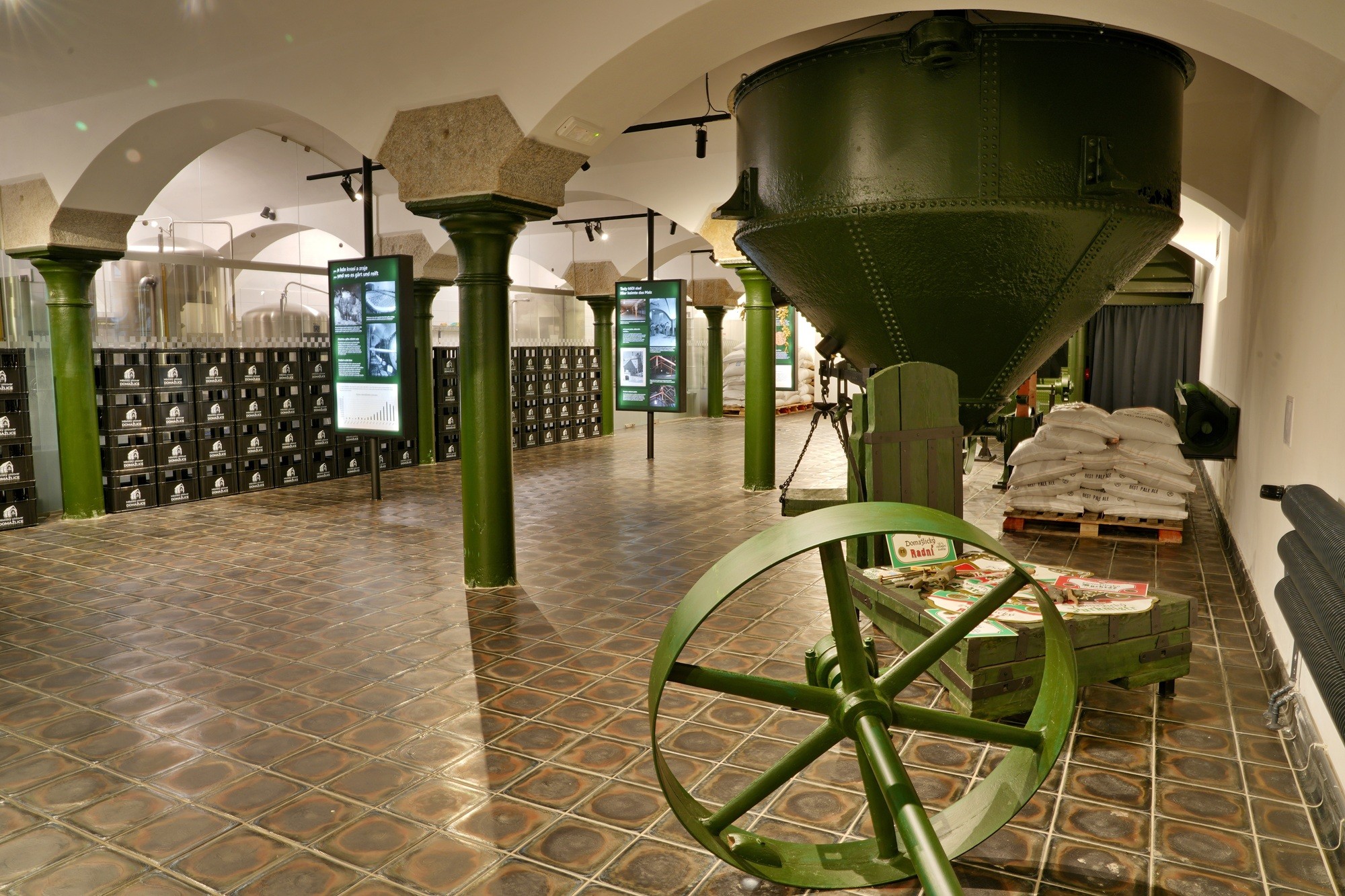 Historic malthouse of the Domažlice brewery